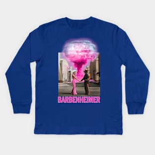 Barbie x Oppenheimer 23 Kids Long Sleeve T-Shirt